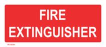 Fire Extinguisher Sign